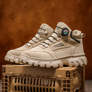 Zapatos para Hombre, Nuevos, Estilo Deportivo, de Moda, Venta Directa de Fábrica, Precio al por Mayor, Suela Gruesa Antideslizante, Botas de Trabajo para Exteriores - Product Image 3