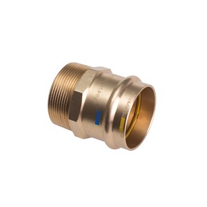 Herramienta de torneado macho recto de ajuste de prensa de bronce 22X3/4 - Product Image 2