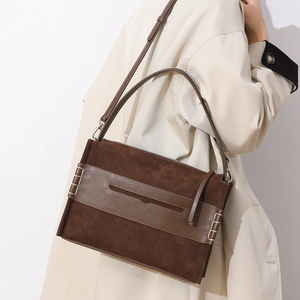 Top Quality Women's Handbag Large Capacity Shoulder Bags Lightweight Customized logo Crossbody Leather Business Mailman Bag - Product Image 2