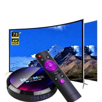 Boîtier TV Android 13.0 H96 Max V13 RK3528 2026 avec Wi-Fi double bande 2.4G/5G, Lecteur multimédia intelligent 4 Go 64 Go H96Max