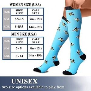 DL-263 High Quality Oem Custom Design Nurse <b>Compression</b> <b>Socks</b> Custom Logo - Product Image 5