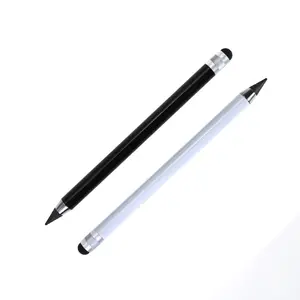 硅胶永久铅笔头两用聚光笔学生书写可擦铅笔