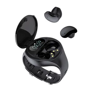 Reloj Audifonos Smartwatch Con Auricular Audifono F9 Mi 2 en 1 montre avec écouteurs écouteurs écouteurs casque sans fil