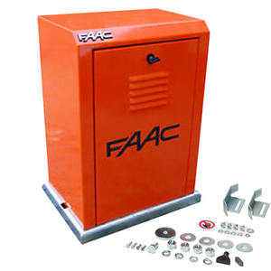Moteur hydraulique Faac à piston, type 400V triphasé, pour portails coulissants industriels 3500 kg - Product Image 2