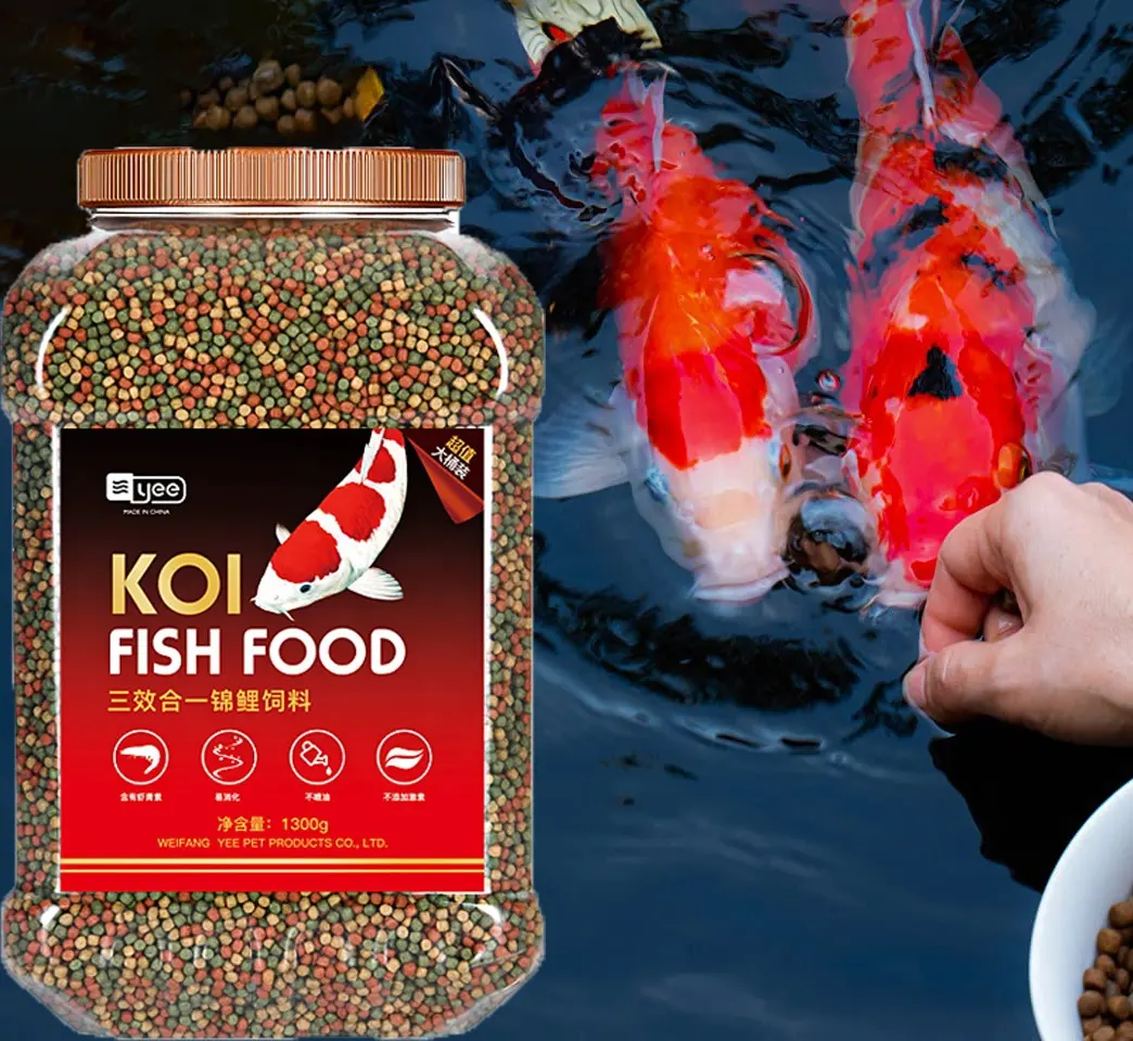 70% off YEE Dried Mealworm Ornamental Goldfish Pet Food Koi King Betta General Fish Feeds Fish Food