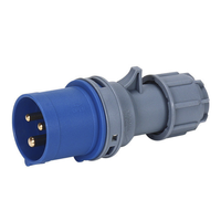Prise industrielle 16A/32A IP44 étanche à la poussière 3/4/5 broches 220V/380V/415V Série HFN Hefeng