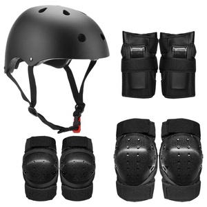 Ensemble 7 en 1 de Protection Sportive Usine pour Adulte et Enfant Casque Genouillères et Coudières pour Trottinette Skateboard et Patin à Roulettes - Product Image 1