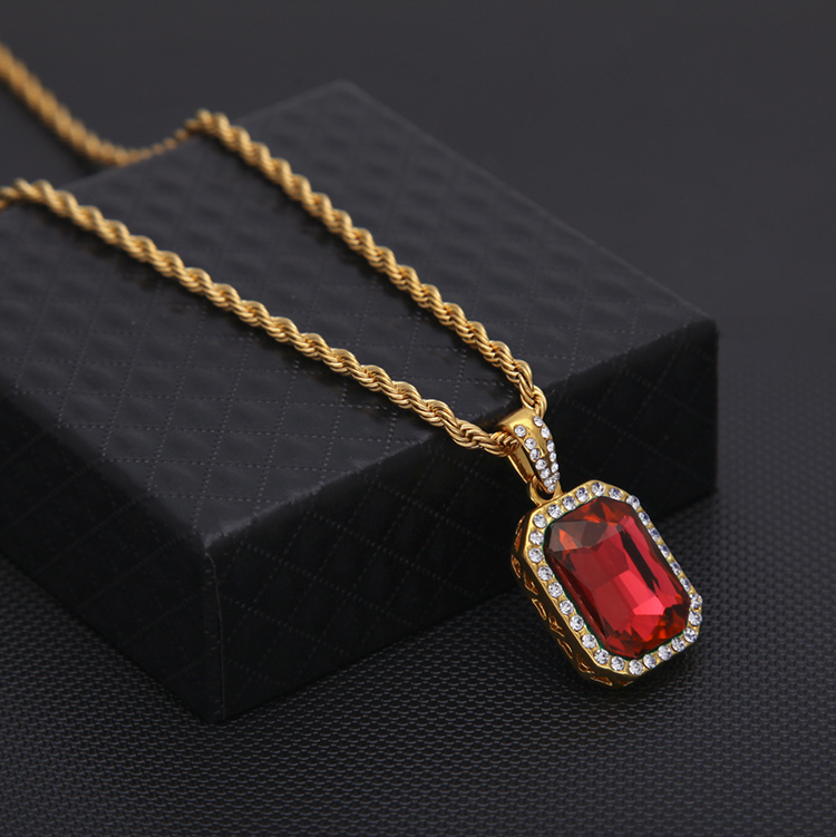 Gold Ruby Necklace China Trade,Buy 