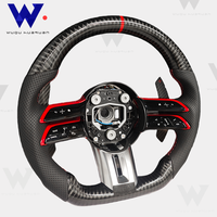 Pour Mercedes Benz W206 W205 W204 W222 W223 W213 W177 W463AMG GT GLS63 GLE63 SL63 Sport Volant En Fiber De Carbone
