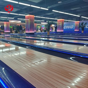 Venta caliente Indoor Red Sun Bowling Alley Equipment Entertainment Equipment Precio de fabricante para la venta - Product Image 4