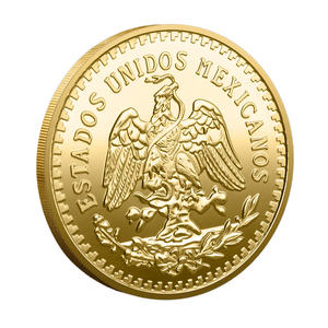 Moneda Conmemorativa Mexicana de Aleación de Zinc Plateada con Relieve Alto 3D, Artesanía Metálica, Emblema Nacional de la Victoria Alada - Product Image 3