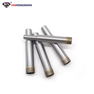 Broca de Diamante de Alta Durabilidad con Vástago Recto <span class=keywords><strong>para</strong></span> Perforación de Vidrio Arquitectónico - Product Image 1