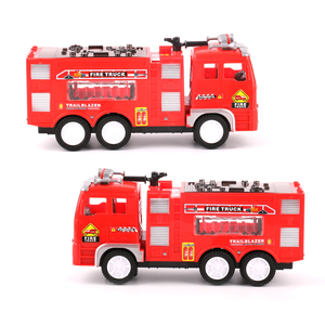 Camión de Bomberos de Juguete Dwi Dowellin para Niños y Niñas, con Luces LED 4D, Juguete de Empuje para Niños Pequeños - Camión de Bomberos para Pequeños Bomberos - Product Image 3