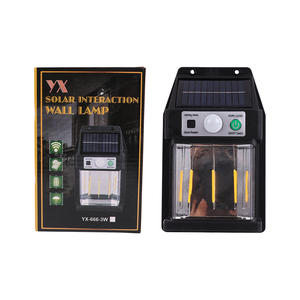 18650 <span class=keywords><strong>IP65</strong></span> Panel <span class=keywords><strong>solar</strong></span> clasificado Luz LED Pequeña lámpara de pared de tungsteno para jardín al aire libre Inducción <span class=keywords><strong>solar</strong></span> alimentada por batería - Product Image 5