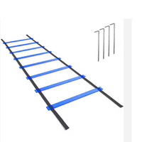 Set de Escalera de Agilidad, Conos de Velocidad, Paracaídas de Resistencia, Banda de Tracción, Cuerda para Saltar, Set de Entrenamiento de Fútbol y Fitness - Plástico Impermeable