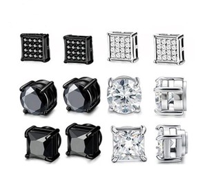 Nouveauté Boucles <span class=keywords><strong>d</strong></span>'oreilles magnétiques Boucles <span class=keywords><strong>d</strong></span>'oreilles sans perçage pour hommes Aimant - Product Image 3