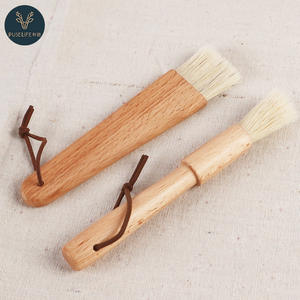 Cepillo <span class=keywords><strong>de</strong></span> aceite para barbacoa para hornear, cepillo para hilvanar, mango <span class=keywords><strong>de</strong></span> madera para <span class=keywords><strong>pan</strong></span>, pastel, molinillo <span class=keywords><strong>de</strong></span> café, cepillo para hornear - Product Image 2