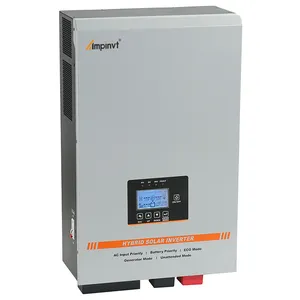 12v 24v हाइब्रिड सौर इन्वर्टर 3000w 5000w 220vwk mppt सौर ऊर्जा