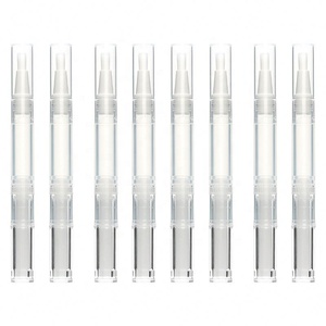 Bolígrafo vacío para aceite de cutículas con punta de pincel, aplicador de brillo labial de 2ml 3ml, cosmético transparente giratorio, bolígrafo vacío para aceite de cutículas y esmalte de uñas - Product Image 5