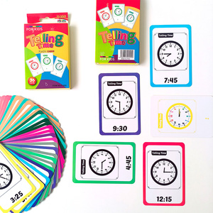 Cartes flash professionnelles pour bébés de 2 à 6 ans Cartes flash éducatives pour enfants d'âge préscolaire Cartes en papier pour enfants - Product Image 2