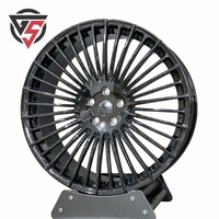 Jantes forgées en alliage GS Custom Gloss Black Multi Spoke 5x112 5x130 5x120 PCD 17 18 19 20 21 22 pouces pour Range Rover