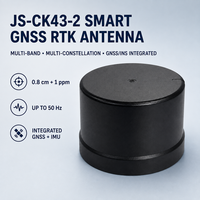 Antenne GNSS RTK intelligente 50 Hz de précision centimétrique avec IMU intégré, indice de protection IP54, température de fonctionnement de -45 à 75 °C pour la cartographie par drone et la robotique