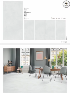 ซื้อกระเบื้องพอร์ซเลนขนาด 1200x1200 มม. ผิวมันเงา กันลื่น ทนกรด ต้านเชื้อแบคทีเรีย สำหรับปูพื้นห้องน้ำ ห้างสรรพสินค้า และตกแต่งภายใน - Product Image 2