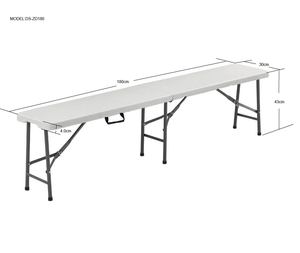 Estufa de mesa plegable de plástico HDPE plegable de estilo moderno para acampar, comedor, cocina, Hotel, baño, lavandería, uso de Villa - Product Image 2