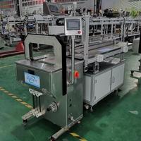 Machine d'emballage entièrement automatique pour plats préparés, sans doublure, avec étiqueteuse intégrée