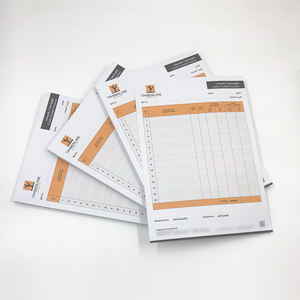 Venta al por mayor <span class=keywords><strong>de</strong></span> impresión offset personalizado factura recibo libro copia papel escritura carta libro servicio <span class=keywords><strong>de</strong></span> impresión para <span class=keywords><strong>empresas</strong></span> - Product Image 1