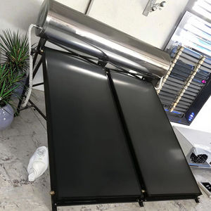 Calentador de agua solar de acero inoxidable todo en uno chino de 300L, colector solar de placa plana para hotel al aire libre - Product Image 4