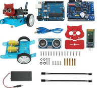 OKY5016 Robot Inteligente con Bluetooth, Kit de Coche Inteligente para la Educación en Programación STEM, para Aprender sobre Robots y Codificación