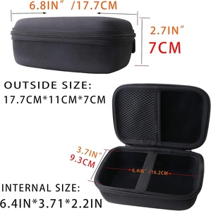 Tùy chỉnh cứng EVA mang trường hợp cho <span class=keywords><strong>Timemore</strong></span> hạt dẻ C2/C3 Hướng dẫn sử dụng máy xay cà phê lưu trữ túi - Product Image 6