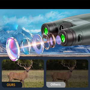 SUNCORE alta definición 10X50 telescopio impermeable lleno de nitrógeno viaje al aire libre aventura senderismo caza binoculares - Product Image 2