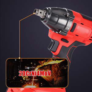 Batterie 21V 4.0Ah 320N.m Perceuse à percussion sans fil Kit combiné outil électrique de qualité industrielle avec clé dynamométrique à source électrique - Product Image 3