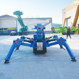 Mini-grue araignée sur chenilles à flèche télescopique télécommandée pour toiture, prix - Product Image 1