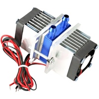 Mini climatiseur thermoélectrique à semi-conducteur 120W, refroidisseur d'eau Peltier, petit Module de refroidissement 12v