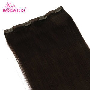 Extensiones de Cabello con Clip Super Dobles, 100% Cabello Humano Remy, Puntas Gruesas, Invisibles, con Clip de PU Sin Costuras - Product Image 1