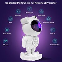 Projecteur Galaxie Étoiles Astronaute avec Enceinte Lumière de Nuit Étoilée et Télécommande