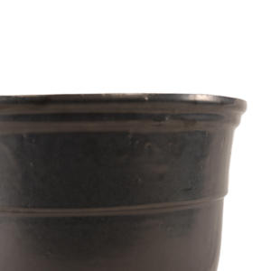 Pot de fleurs en céramique résistant aux parasites, revêtement émaillé, drainage respirant, jardinière - Product Image 4