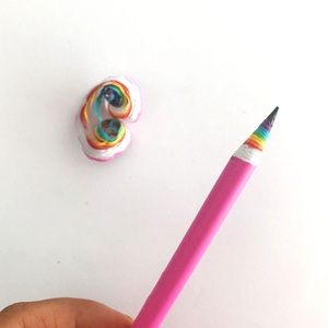 ใหม่เครื่องเขียนดินสอกระดาษรีไซเคิลหนังสือพิมพ์ดินสอกระดาษสีรุ้งรักษ์โลกสำหรับนักเรียน - Product Image 4