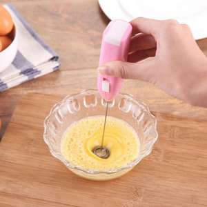 Mini Electric <b>Milk</b> Foamer Blender Wireless Coffee Whisk Mixer <b>Handheld</b> Egg Beater Cappuccino <b>Frother</b> Mixer Kitchen Whisk Tools - Product Image 3