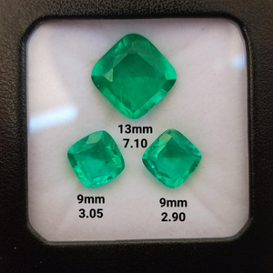 Piedra Preciosa Verde Cultivada en Laboratorio de Primera Calidad, Corte Personalizado en Múltiples Formas, Alta Claridad, para Joyería Artesanal - Product Image 5