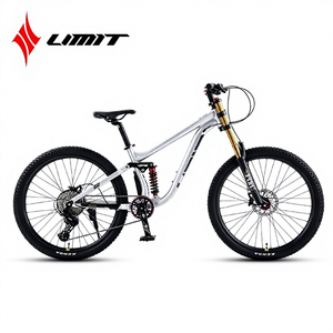 Bicicleta de Montaña de 26 Pulgadas con Suspensión Delantera/Trasera, 10 Velocidades, de Aleación de Aluminio, con Amortiguación y Doble Freno de Disco, Envío Directo Internacional - Product Image 5
