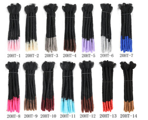 6 pouces Synthétique Loc Dreadlock Extensions De Cheveux Permanent Loc Extensions <span class=keywords><strong>Punk</strong></span> Hip-Hop Reggae Tresse Dreadlocks <span class=keywords><strong>Perruque</strong></span> - Product Image 6