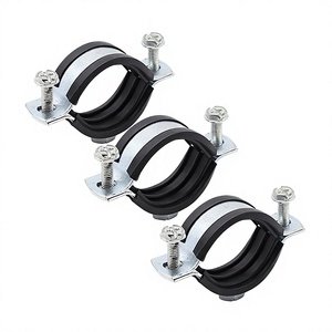 Abrazaderas de Manguera de Acero Inoxidable con Revestimiento de Goma, Abrazaderas de Tubo de Bloqueo Rápido Métricas - Product Image 3