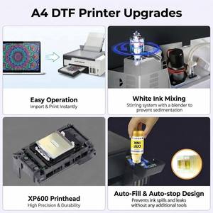 Impresora Digital de Etiquetas A4 DTF Mini, Máquina de Impresión de Pegatinas Rollo a Rollo para Camisetas - Product Image 4