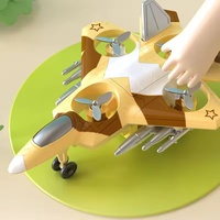 Juguete de Avión de Simulación con Inercia, Modelo Deslizante, para Niños Pequeños, Juguete Educativo de Vehículo