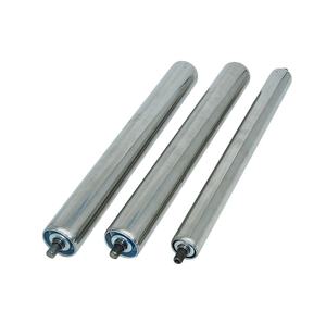 आलसी व्यक्ति गैर-शक्ति रोलर रोलर जस्ती विधानसभा लाइन कन्वेयर बेल्ट 50mm रोलर सक्रिय संचालित स्टेनलेस स्टील आलसी व्यक्ति - Product Image 1