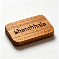 Sous-verres et plaques de récompense en bois usinés sur mesure par CNC - Perçage de précision certifié ISO9001